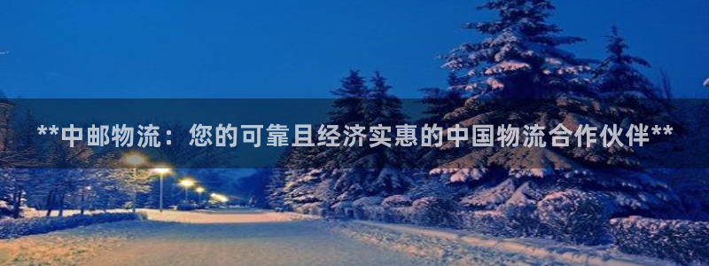 28圈加拿大在线预测：**中邮物流：